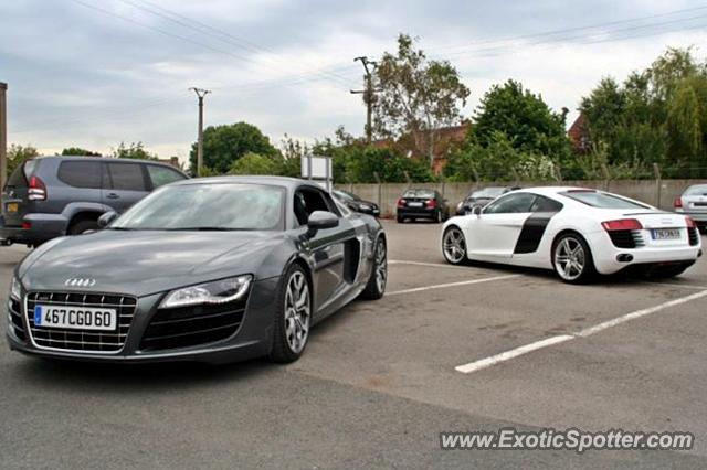 Audi R8 spotted in Lille, France