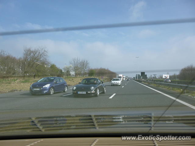 Porsche 911 Turbo spotted in Mons, Belgium