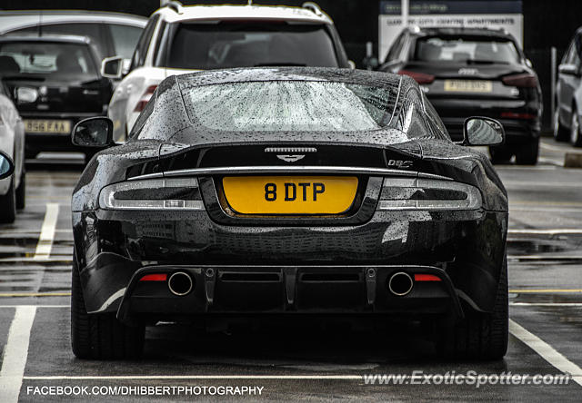 Aston Martin DBS spotted in Manchester, United Kingdom