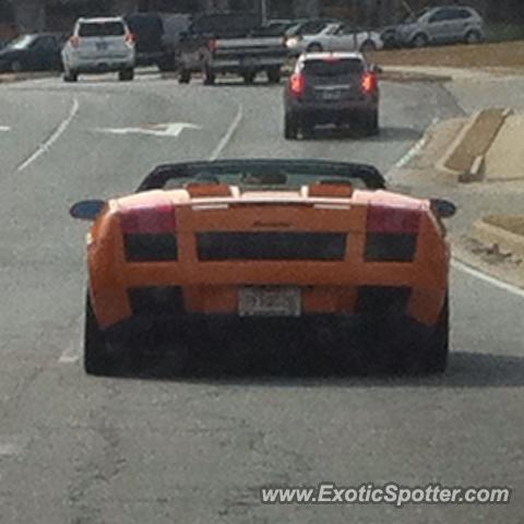 Lamborghini Gallardo spotted in Norcross, Georgia