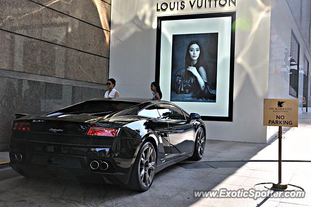 Lamborghini Gallardo spotted in Bukit Bintang KL, Malaysia