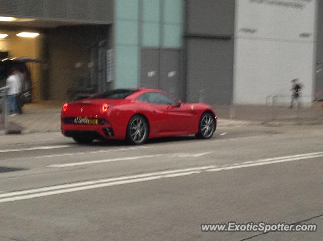 Ferrari California spotted in Hong Kong, China