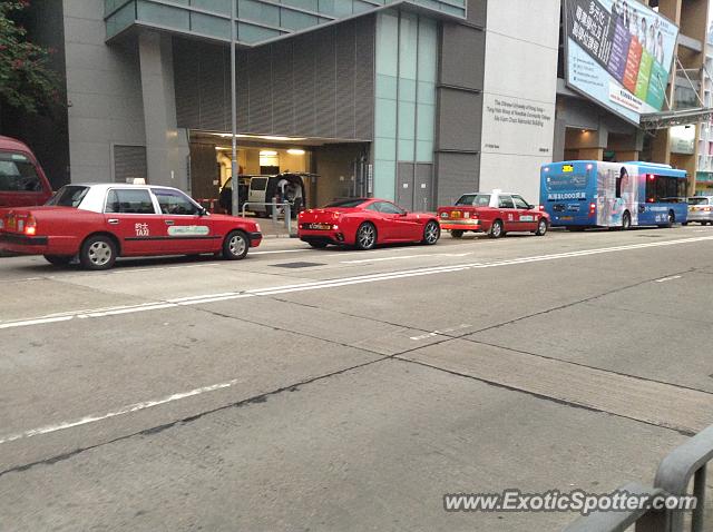 Ferrari California spotted in Hong Kong, China