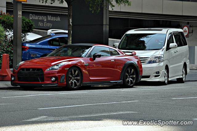 Nissan GT-R spotted in Bukit Bintang KL, Malaysia