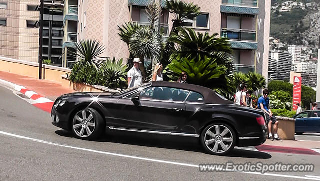 Bentley Continental spotted in Monte Carlo, Monaco