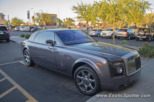 Rolls Royce Phantom spotted in Scottsdale, Arizona