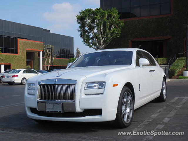 Rolls Royce Ghost spotted in City of Industry, California