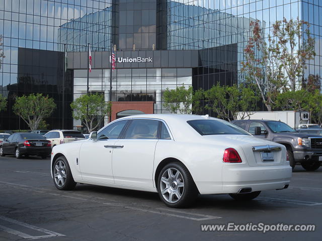 Rolls Royce Ghost spotted in City of Industry, California