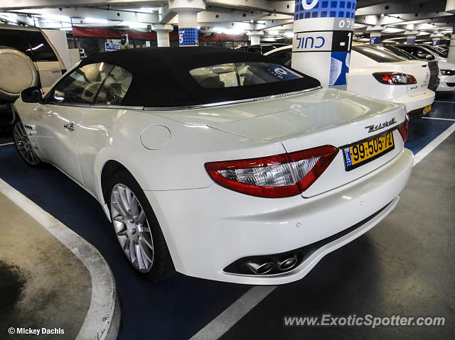 Maserati GranCabrio spotted in Tel Aviv, Israel