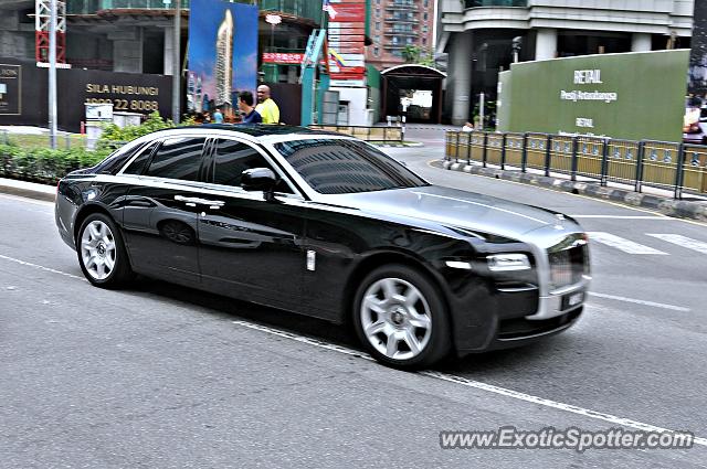 Rolls Royce Ghost spotted in Bukit Bintang KL, Malaysia