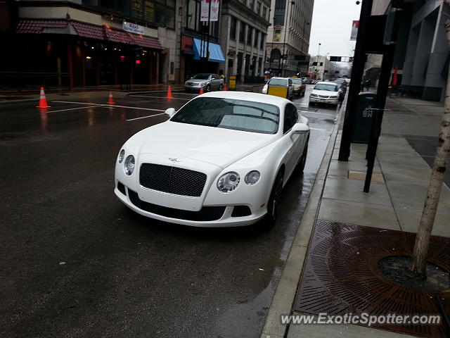 Bentley Continental spotted in Cincinnati, Ohio