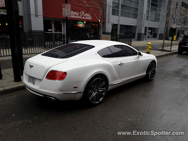 Bentley Continental spotted in Cincinnati, Ohio