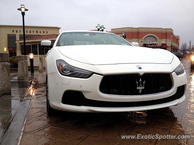 Maserati Ghibli spotted in Rochester, New York