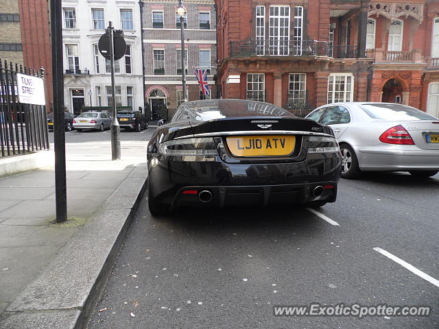 Aston Martin DBS spotted in London, United Kingdom