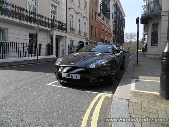 Aston Martin DBS spotted in London, United Kingdom