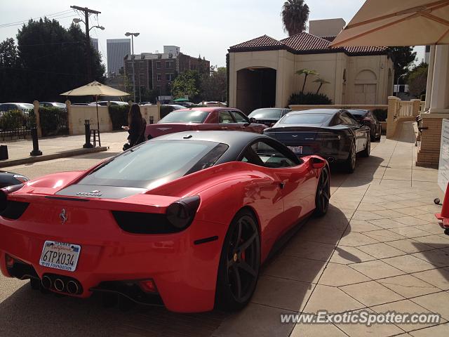 Ferrari 458 Italia spotted in Beverly Hills, California