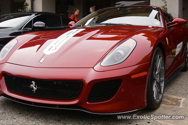 Ferrari 599GTO spotted in Carmel, California