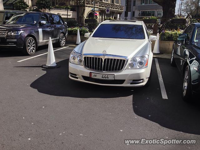 Mercedes Maybach spotted in London, United Kingdom