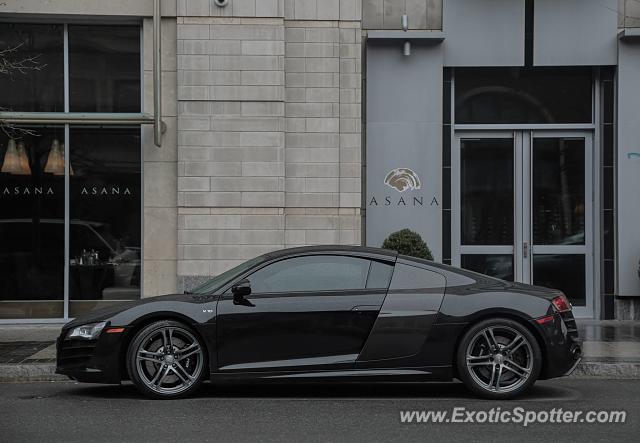 Audi R8 spotted in Boston, Massachusetts