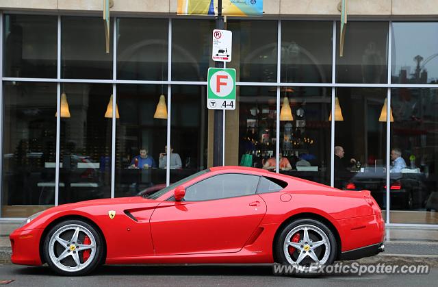 Ferrari 599GTB spotted in Boston, Massachusetts