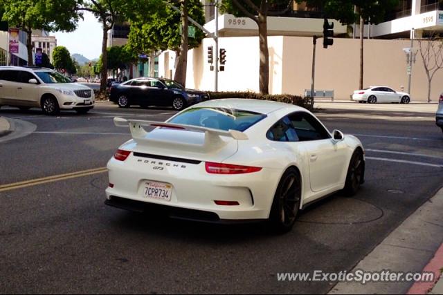 Porsche 911 GT3 spotted in Beverly Hills, California