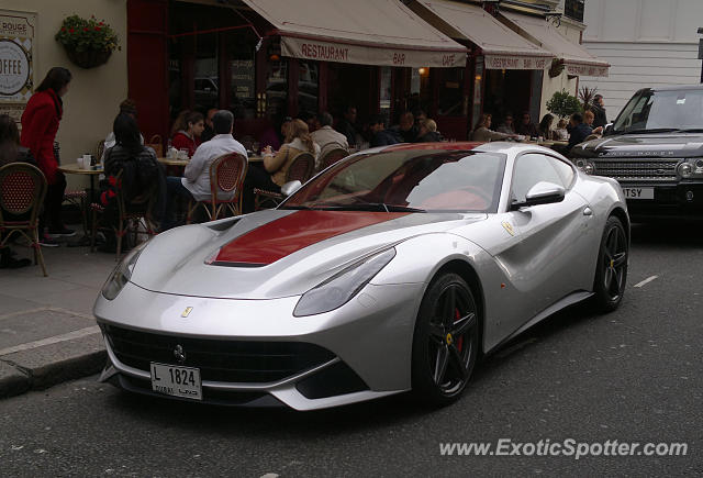 Ferrari F12 spotted in London, United Kingdom