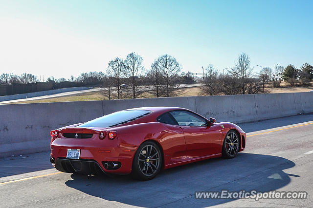 Ferrari F430 spotted in Overland Park, Kansas