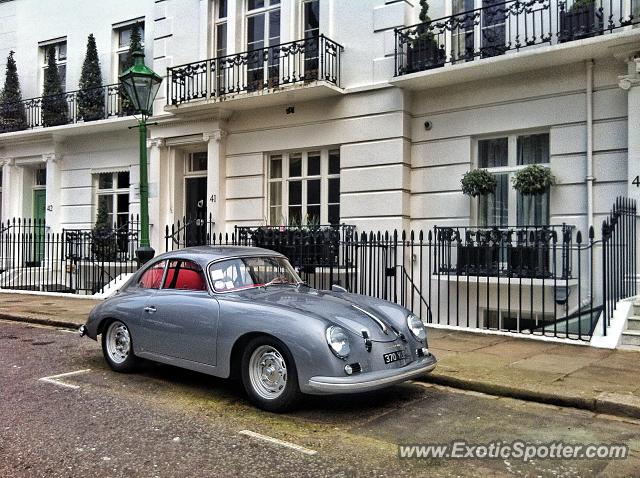 Porsche 356 spotted in London, United Kingdom