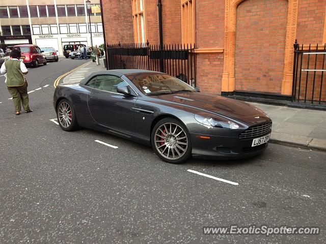 Aston Martin DB9 spotted in London, United Kingdom