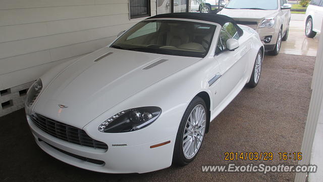 Aston Martin Vantage spotted in Sebring, Florida