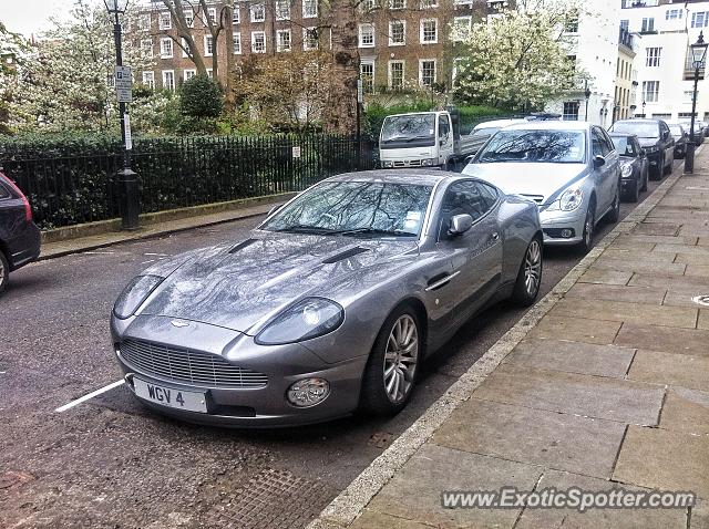 Aston Martin Vanquish spotted in London, United Kingdom