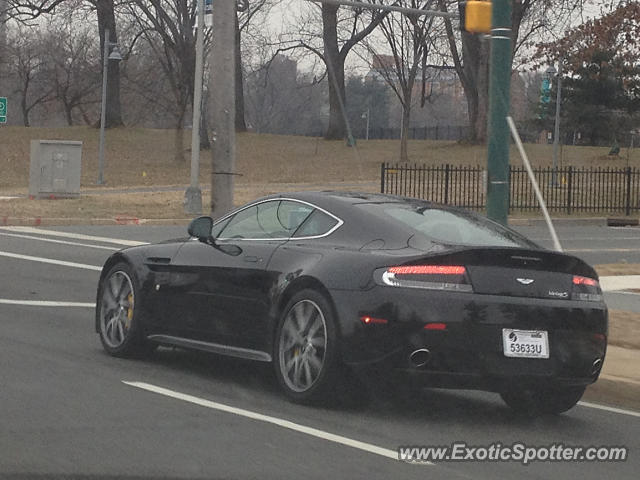 Aston Martin Vantage spotted in Bethesda, Maryland