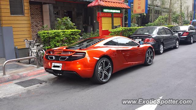 Mclaren MP4-12C spotted in Taipei, Taiwan