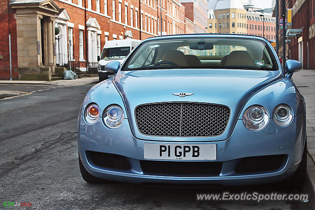 Bentley Continental spotted in Leeds, United Kingdom