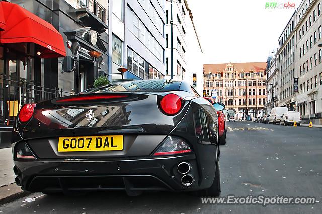 Ferrari California spotted in Leeds, United Kingdom