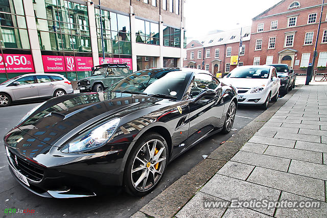 Ferrari California spotted in Leeds, United Kingdom