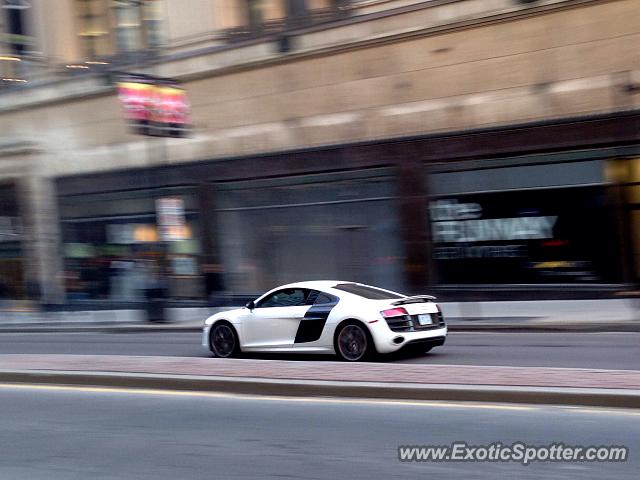 Audi R8 spotted in Toronto, Canada