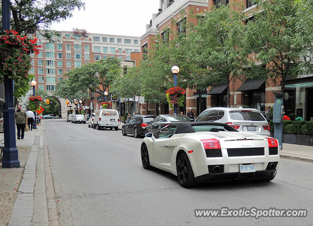 Lamborghini Gallardo spotted in Toronto, Canada