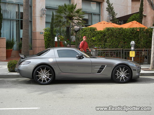 Mercedes SLS AMG spotted in Beverly Hills, California