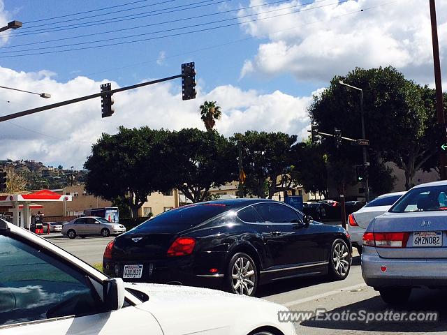 Bentley Continental spotted in GLENDALE, California