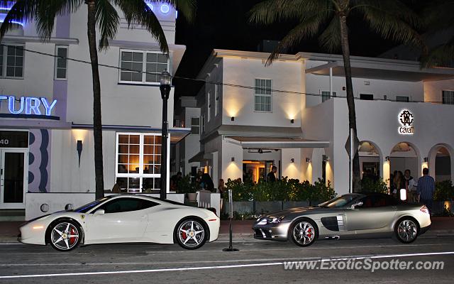 Ferrari 458 Italia spotted in Miami, Florida