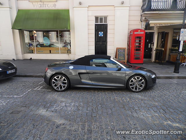 Audi R8 spotted in London, United Kingdom