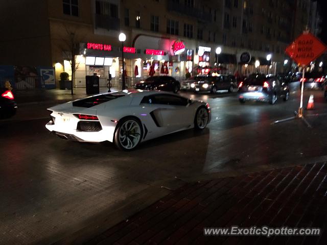 Lamborghini Aventador spotted in Cincinnati, Ohio