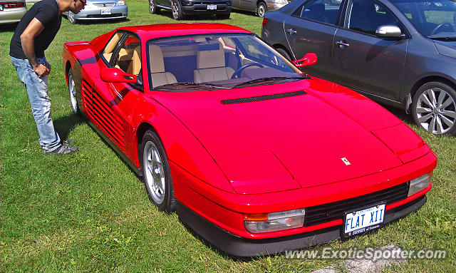 Ferrari Testarossa spotted in Toronto, Ontario, Canada