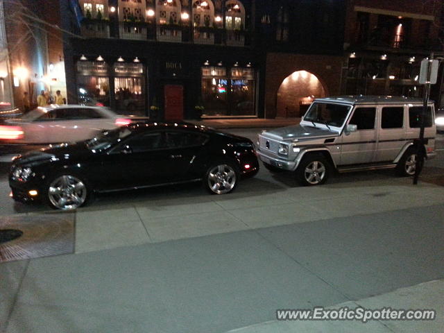 Bentley Continental spotted in Cincinnati, Ohio