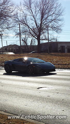 Lamborghini Gallardo spotted in Kansas City, Missouri