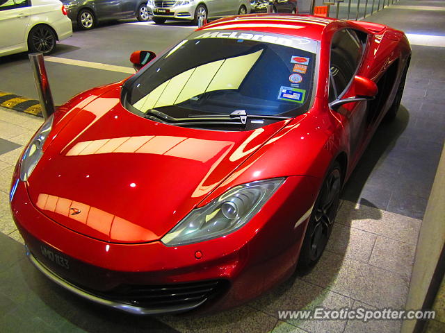 Mclaren MP4-12C spotted in Kuala Lumpur, Malaysia