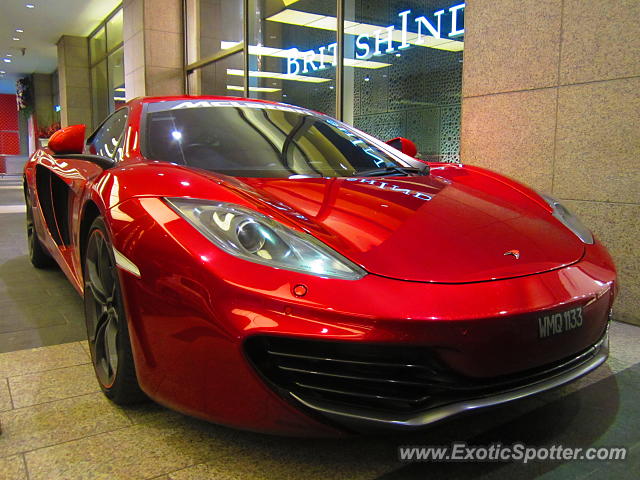 Mclaren MP4-12C spotted in Kuala Lumpur, Malaysia