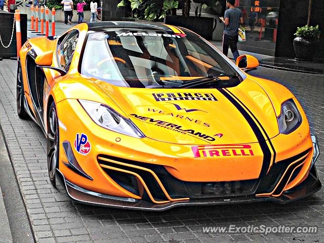 Mclaren MP4-12C spotted in Bukit Bintang KL, Malaysia