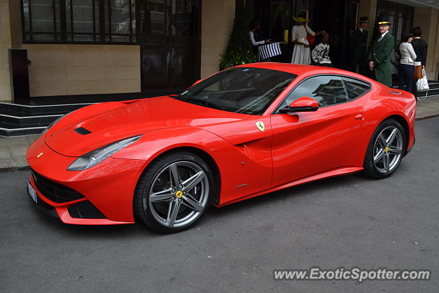 Ferrari F12 spotted in London, United Kingdom